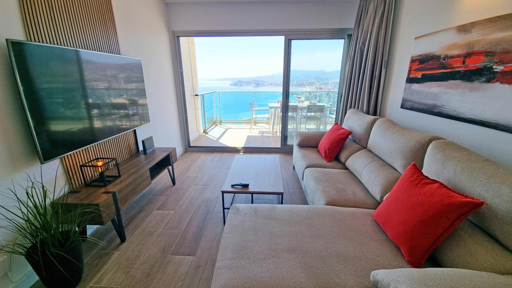 Skyscraper Apartment With Panoramic Views - Floor 38 貝尼多姆 外观 照片