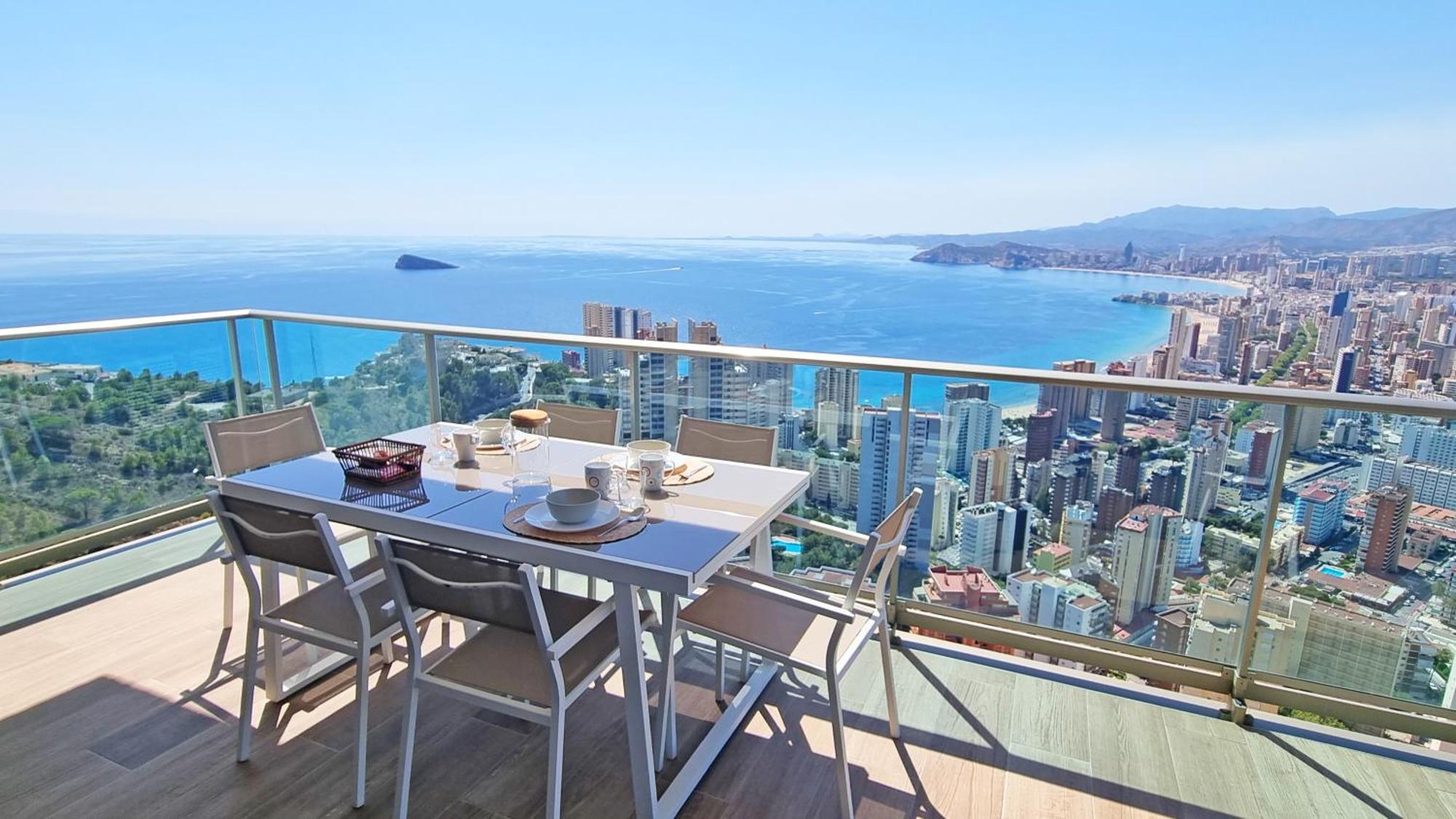 Skyscraper Apartment With Panoramic Views - Floor 38 貝尼多姆 外观 照片