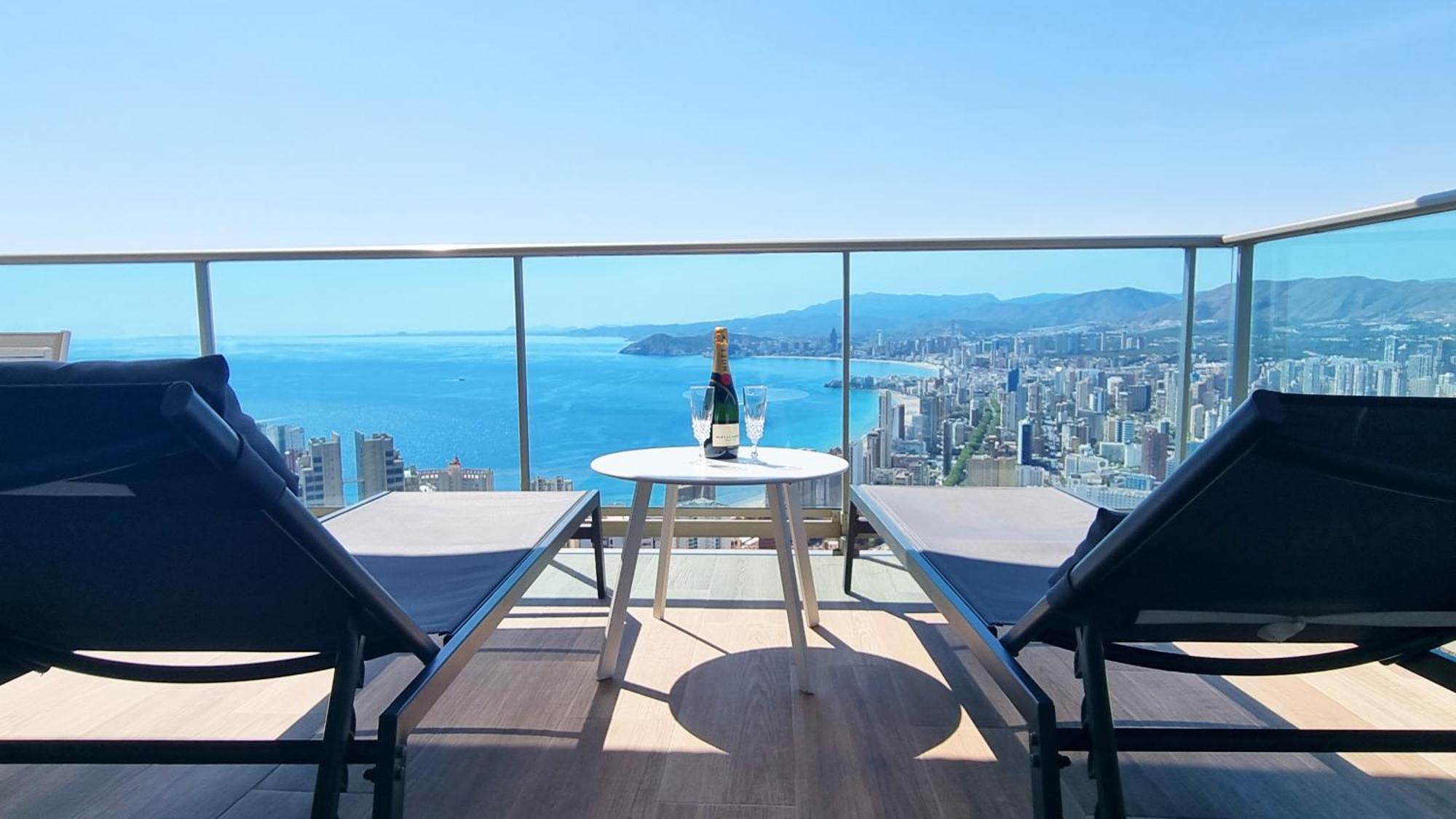 Skyscraper Apartment With Panoramic Views - Floor 38 貝尼多姆 外观 照片