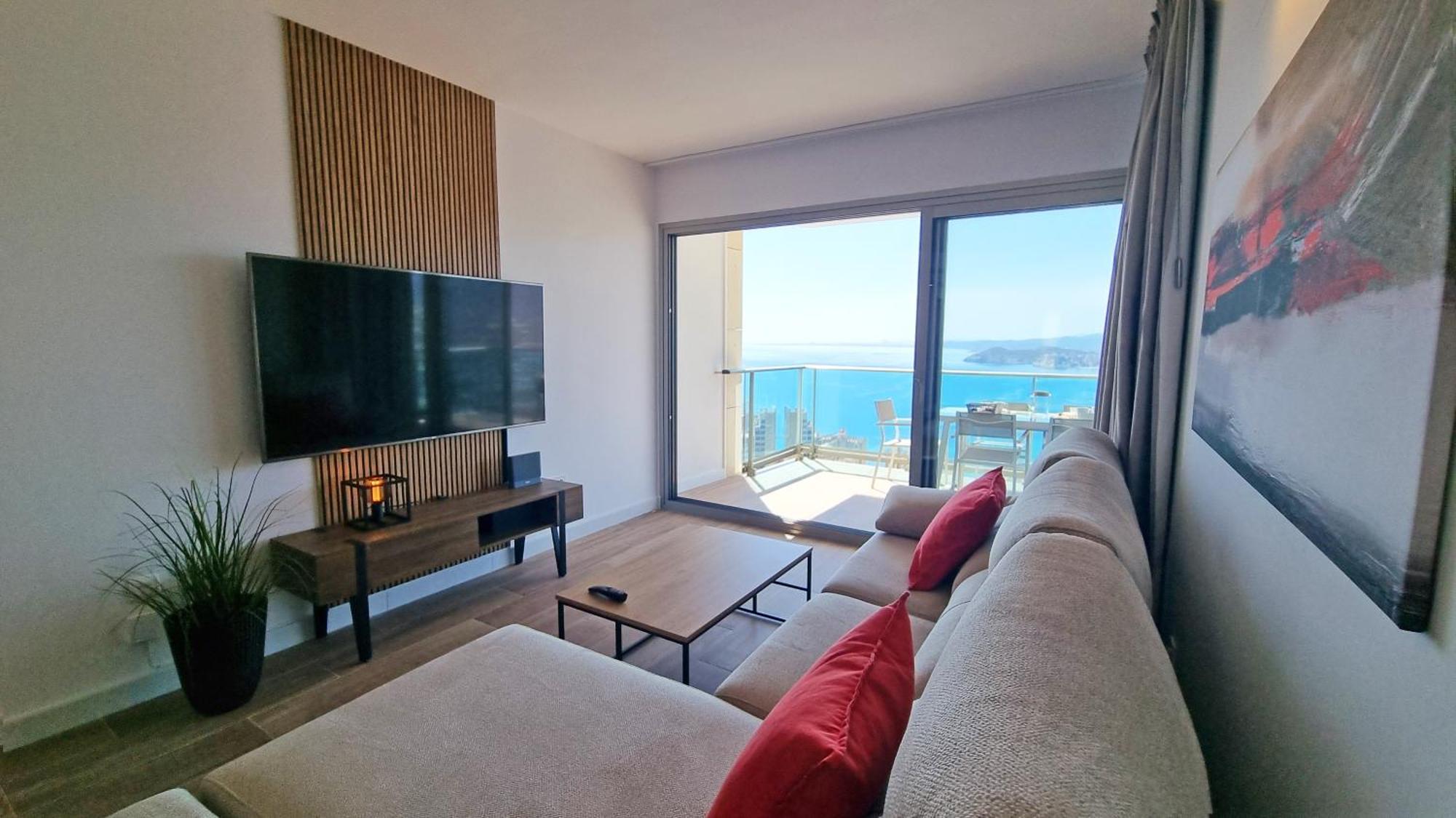 Skyscraper Apartment With Panoramic Views - Floor 38 貝尼多姆 外观 照片