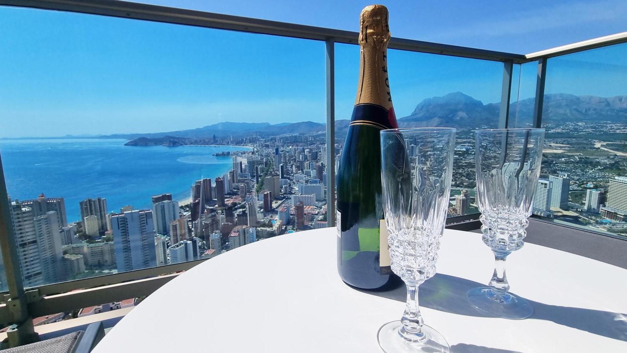 Skyscraper Apartment With Panoramic Views - Floor 38 貝尼多姆 外观 照片