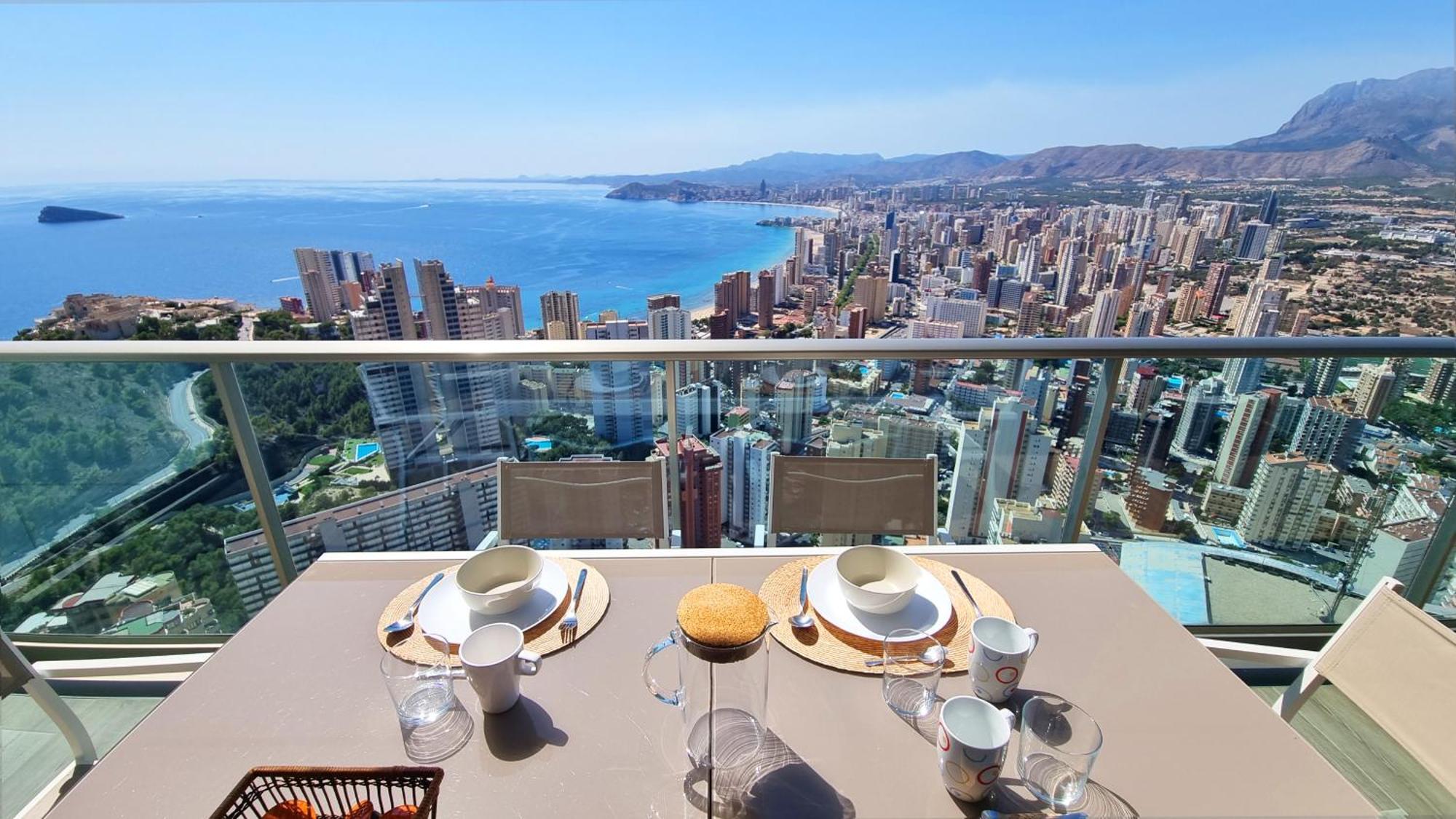 Skyscraper Apartment With Panoramic Views - Floor 38 貝尼多姆 外观 照片